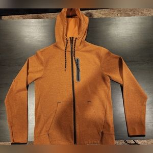 Mens Small Orange Old Navy Active "Go Dry" Sweatshirt